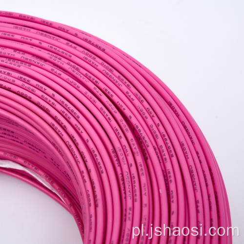 UL3321 18# czerwony krzyżowy elektroniczny drut XLPE